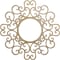 Ekena Millwork Reims Wood Fretwork Pierced Ceiling Medallion, Birch, 38"OD x 14 1/2"ID x 1/4"T CMWP38X38X0250REBI - alternate 1